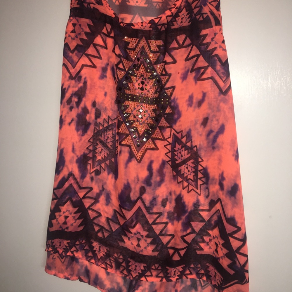 Silk Tie-Dye Tank